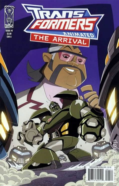 Other Modern Age Comics Transformers Animated The Arrival 1 B August