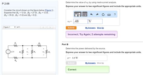 Solved Consider The Circuit Shown In The Figure Below Use Chegg Com My Xxx Hot Girl