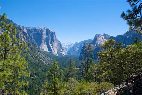 View Of Yosemite Valley Free Stock Photo Public Domain Pictures
