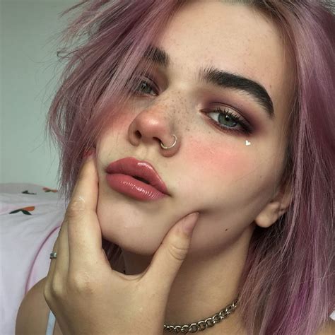 Elise On Instagram Ad Went For A Dark E Girl Look With The Toofaced
