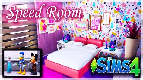 Teen Room Cc MuÑecos Disney Los Sims 4 Speed Room
