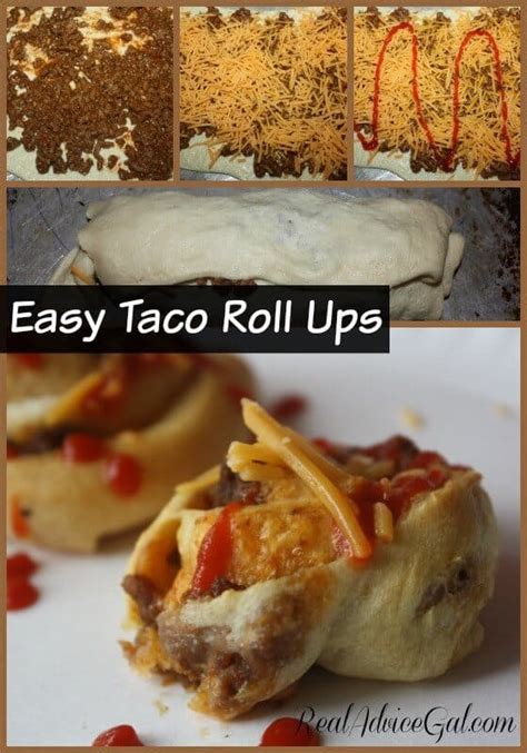 Easy Taco Roll Ups Recipe