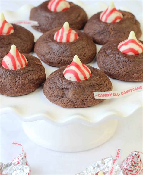 Double Chocolate Peppermint Kiss Cookies American Heritage Cooking