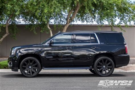 2016 Gmc Yukondenali With 24 Black Rhino Wheels Wheel Specialists