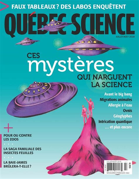 Quebec Science Magazine Juillet Août 2018 Télécharger Des Magazines Journaux Et Livres