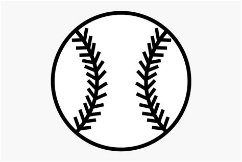 Baseball Ball - Icon - Free - Baseball Svg , Transparent Cartoon, Free