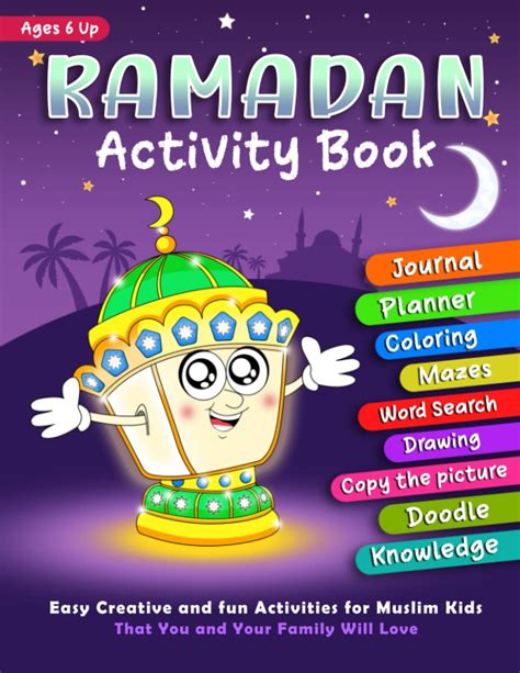 Buy Ramadan Activity Book Over 90 Fun Activities For Muslim Kids Ages