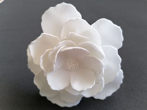 White Flower Pin Wedding Hair Pin White Floral Hair Pins Etsy