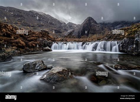 Fairy Pools Isle Of Skye Scotland Stock Photo Alamy