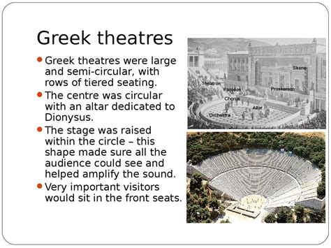ancient greek theatre презентация онлайн