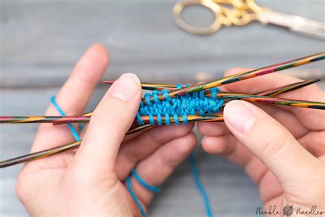 How To Knit The Turkish Cast On Perfect For Toe Up Socks