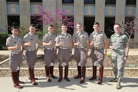 Nine Aerospace Students Selected For Positions In The Us Air Force