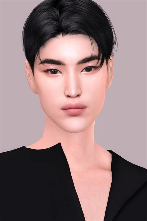 Male Asian Collection Patreon Sims 4 Cc Skin Sims Hair The Sims 4 Skin