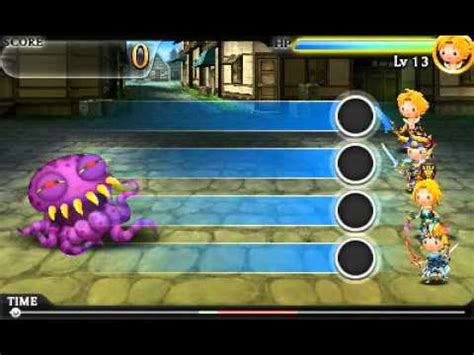 Theatrhythm Final Fantasy Gameplay Youtube