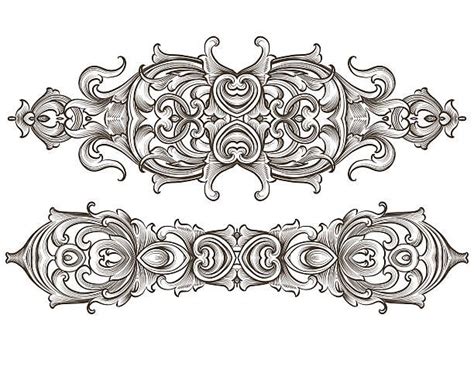 Designed By A Hand Engraver This Intertwining Engraving Scrollwork