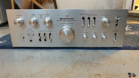 Vintage Kenwood Model 600 Integrated Stereo Amplifier 1970s