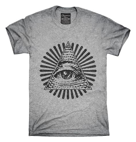 You Can Order This All Seeing Eye T Shirt Design On Several Different