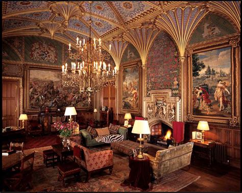 Interior Of Eastnor Castle In Herefordshire England By Augustus W N