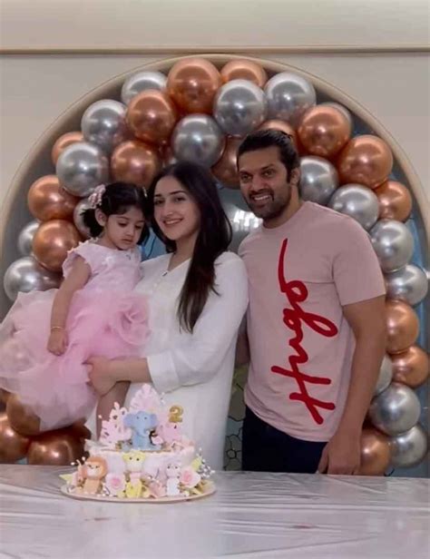 Actress Sayyeshaa And Arya Celebrate Daughter Arianas 2nd Birthday With