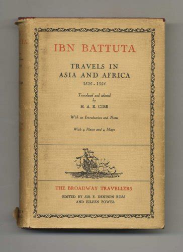 Ibn Battuta Travels In Asia And Africa 1325 1354 H A R Gibb Amazon