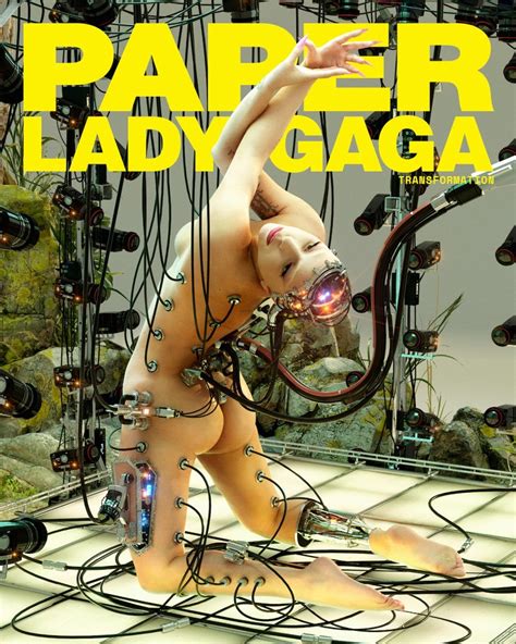 Lady Gaga Goes Nude For Futuristic Photo Shoot See The Pic