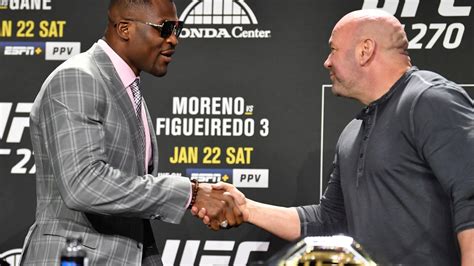 ufc chief dana white will ‘do everything he can to stop stars following ngannou s footsteps