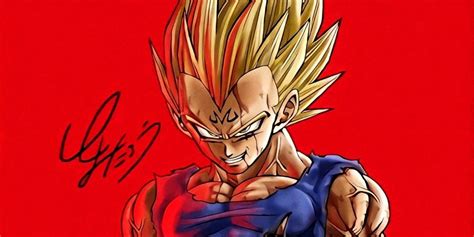 Dragon Ball Super Artist Explains How To Properly Draw Majin Vegeta