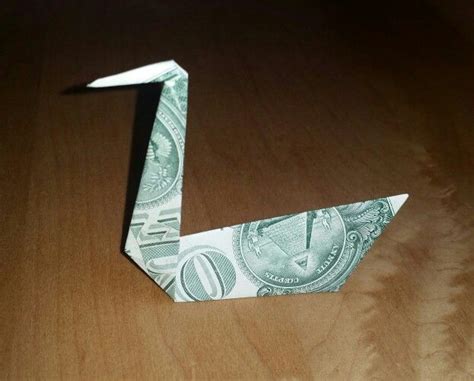 Simple Swan Money Origami Origami Symbols