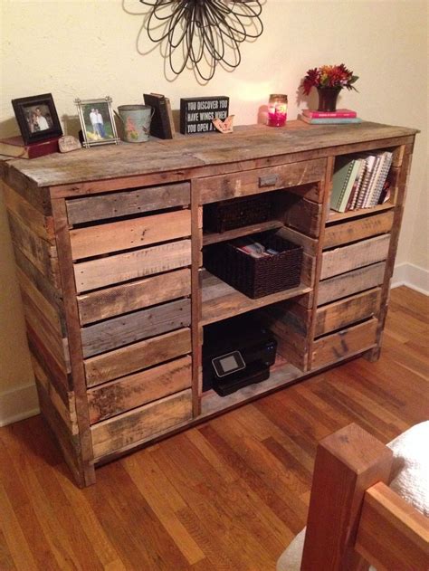 38 Cute Repurposing Recycled Pallet Ideas Pallet Dresser Pallet