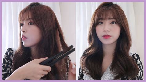 Saç aslında bir kişinin yüzünün kıyafetidir. (ENG/JPN) 요청多 피팅촬영 할 때 자주 하는 고데기법! 얼굴이 작아보이는 볼륨 웨이브💗