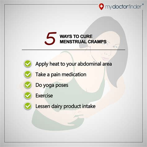 5 Ways To Cure Menstrual Cramps My Doctor Finder