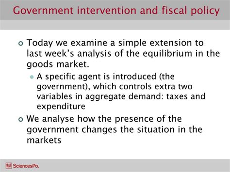 Ppt Government Intervention And Fiscal Policy Powerpoint Presentation