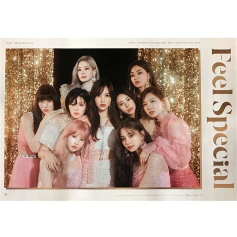Twice Feel Special 8th Mini Album Official Posters 3 Poster Set