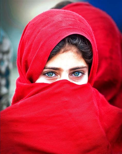Namaste Afghan Girl Beautiful People Photojournalism