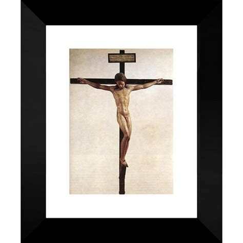 Crucifix 15x18 Framed Art Print By Michelangelo