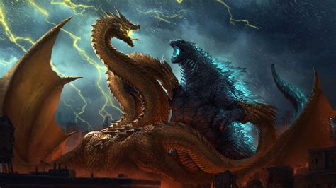 Godzilla godzillamovie wallpaper godzillakingofthemonsters monsterverse. Godzilla vs King Ghidorah, Godzilla King of the Monsters ...