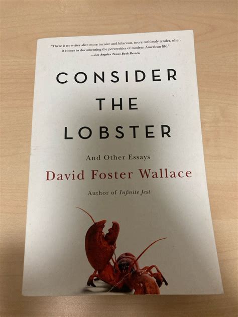 Consider The Lobster By David Foster Wallace Hobbies Toys Books Magazines Fiction Non