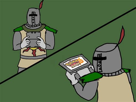 Solaire Plays Pokemon Solaire Of Astora Know Your Meme