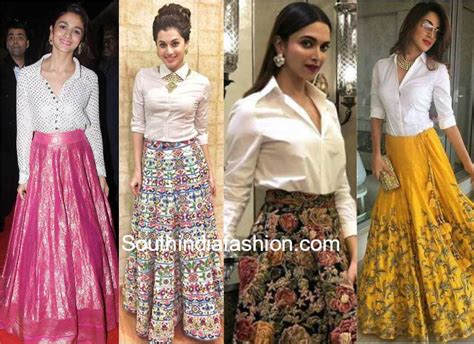 Fashion Style 6 Sassy Ways To Give Your Traditional Indian Skirts A