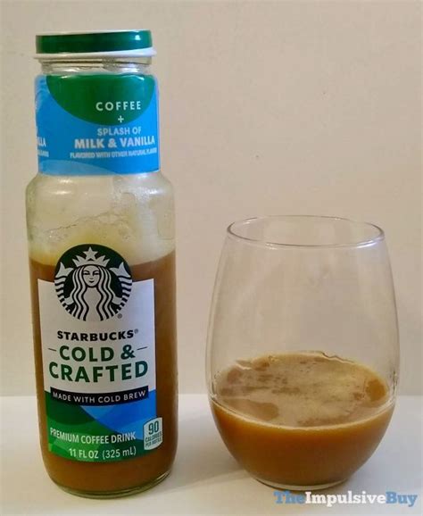 Review Starbucks Cold And Crafted Coffee Drinks The Impulsive Buy
