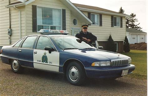 Rcmp 1992 Chevy Caprice Police Vehicles Emergency Vehicles Old Police