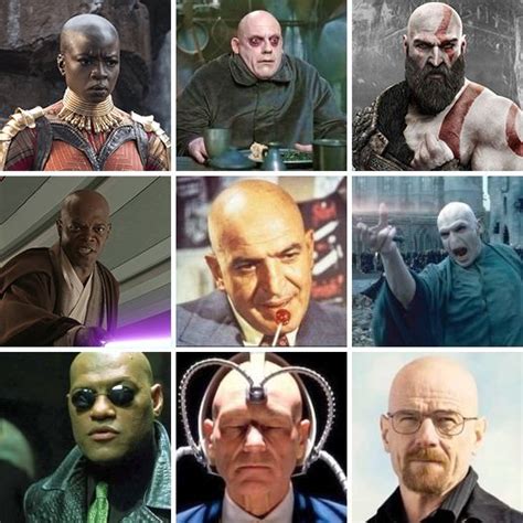9 Fictional Bald Characters Quiz