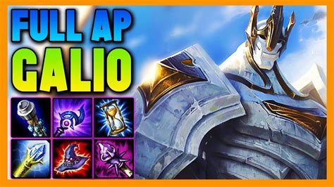 Full Ap Galio League Of Legends Youtube