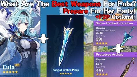 Guide To Eula Genshin Impact Build Weapons And Artifacts Mobile Legends