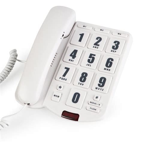 Buy Sangyn Big Button Corded Phone For Seniors Landline Phones With