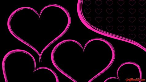 Pink Heart Wallpapers 70 Images