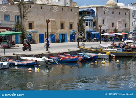 Old Fishing Port Of Bizerte Editorial Photography Image Of Building