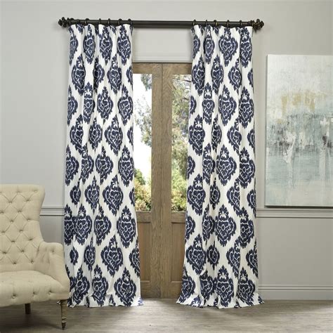Choose from contactless same day delivery, drive up and more. Exclusive Fabrics & Furnishing Ikat 108-in Ikat Blue ...