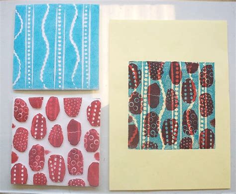 Polystyrene Tile Relief Printing — Kate Watkins Artist And Printmaker