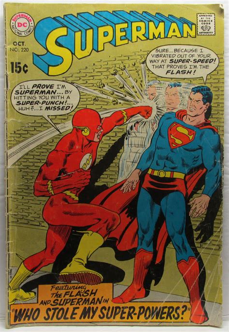 Antiquitäten And Kunst The Flash Vs Superman Comic Cartoon Fight Giant